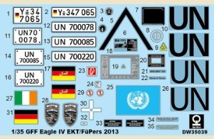 [사전 예약] DW35039 1/35 GFF Eagle IV EKT / FüPers 2013