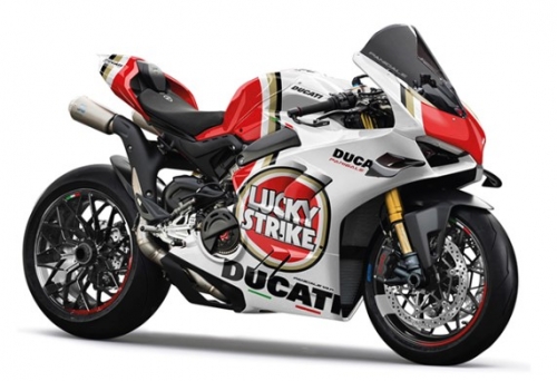 MX05-069 1/12 DUCATI V4 LUCKY STRIKE decale