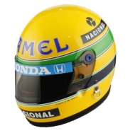 Z189 1/12 Ayrton Senna Helmet (Camel decal)