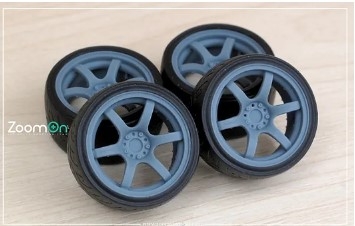 ZR130 1/24 16 inch Rays 57DR rim set