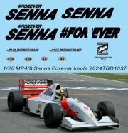 TBD1037 1/20 McLaren MP4/8 Senna Forever Imola 2024 Decal TBD1037