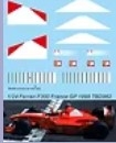 TBD962 1/24 Decals For Ferrari F300 Schumacher Irvine France GP 1998 Decal TBD962