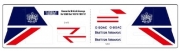 [사전 예약] TBS117 Stickers for LEGO Set 10318 Concorde British Airways TBS117