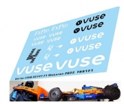 TBS121 Adesivi Stickers for LEGO Set 42141 McLaren TBS121