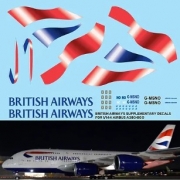 TBD77 1/144 BRITISH AIRWAYS AIRBUS A380 800 TBD77