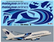 TBD214 1/144 Airbus A380 Malaysia Airlines for Revell SKU: TBD214