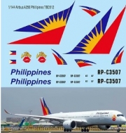 TBD512 1/144 Philipines Airlines Livery Decals for Airbus A350 TB Decal TBD512