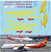 TBD517 1/144 Decals for Airbus A350 Hong Kong Airlines Livery Decal TBD517