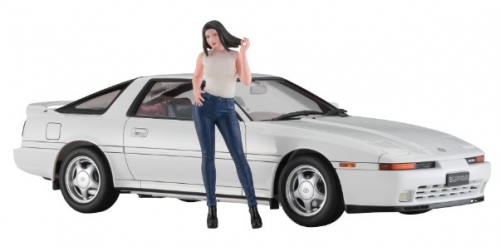 [사전 예약] HSGSP614 1/24 Toyota Supra A70 2.0GT Twin Turbo 1990 w/Girls Figure