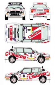 RD24/028 1/24 Lancia Delta HF Integrale GrA 8 Rally RACC Catalunya 1992 Hasegawa