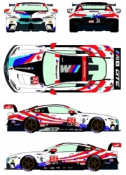 RDE24/041 1/24 BMW M8 GTLM #24 IMSA Weathertech Championship - Sahlen's Six Hours of The Glen 2018 N