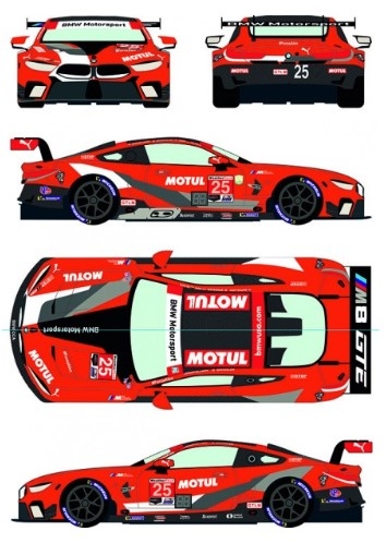 RDE24/042 1/24 BMW M8 GTLM #25 IMSA Weathertech Championship - Hyundai Monterey Sportcars Championsh