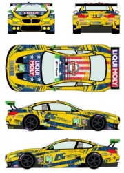 RDE24/055 1/24 BMW M6 GTD #96 IMSA Weathertech 240 Daytona 2021 Nunu