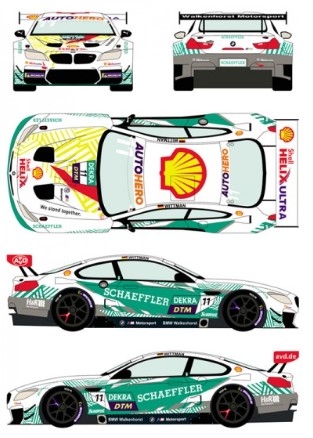 RDT24/004 1/24 BMW M6 GT3 #11 Winner Zolder DTM 2021 (M.Witmann) Nunu