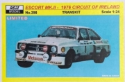 REJ0398 1/24 Transkit – Ford Escort Mk.II RS 1800 - 1976 Circuit of Ireland winner – Coleman 1/24 fo