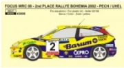 REJ43008 1/43 Decal – Ford Focus WRC - Barum rally team 2002 1/43 for Heller kit