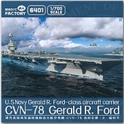 6501 1/700 USS Gerald R. Ford CVN-78 (Included 48 Aircrafts)