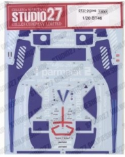 ST27-DC846 1/20 BT46 1978 for Tamiya