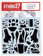 [사전 예약] ST27-CD12003 1/12 Yamaha Carbon decal for YZR-M1 （2005)