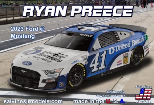 [사전 예약] SJM-2023RPP 1/24 1/24 Ryan Preece 2023 NASCAR Ford Mustang Race Car (Primary Livery) (Ltd Prod)