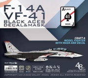 [사전 예약] G48045 1/48 VF-41 BLACK ACES OVER BATTLEFIELD 2001-2002 CAG FOR THE TAMIYA 1:48