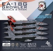 [사전 예약] G48070 1/48 EA-18G GROWLER ANTHOLOGY PART 1  FOR THE MENG 1:48