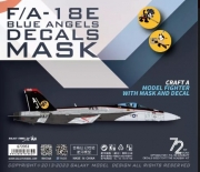 [사전 예약] G72053 1/72 VFA-31‘Tomcatters’colonial felix F/A-18E aj-100 cag CVW-8, USS George H.W. Bush CVN-77, Stokes Bay, UK.2017 MASK&DECAL FOR THE ACADEMY 12547S  CALE 1/72 KIT