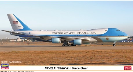 [사전 예약-1월] HSG10866 1/200 VC-25A 89AW Air Force One