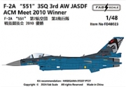 [사전 예약] FD48023 1/48 F-2A 551 3SQ 3rd AW JASDF  ACM Meet 2010 Winner