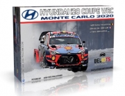 [사전 예약] BEL021 1/24 HYUNDAI I20 COUPE WRC MONTE CARLO 2020 NEUVILLE / LOEB / TANAK 현대 i20 WRC 랠리 프라모델