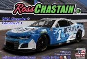 [사전 예약] SJM-2024RCP 1/24 Ross Chastain 2024 NASCAR Chevrolet Camaro ZL1 Race Car (Primary Livery) (Ltd Prod)