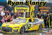 [사전 예약] SJM-2023RBT 1/24 Ryan Blaney 2023 NASCAR Ford Mustang Winner Race Car (Talladega) (Ltd Prod)