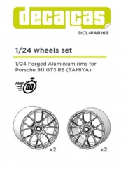 [사전 예약] DCL-PAR163 Rims for 1/24 scale models: Forged aluminium rims for Porsche 911 992 GT3 RS (2+2 units/each)
