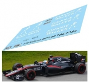 [사전 예약] TBD1083 1/20 Decals for McLaren MP4/30 2015 (Missing Sponsor Only) Decal TBD1083
