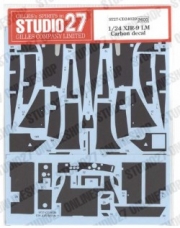 [사전 예약] ST27-CD24029 1/24 XJR-9 LM Carbon decal for TAMIYA