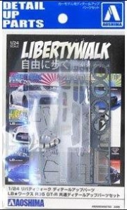AOS05678 1/24 Detail Up Parts for LB works R35 GT-R apply for all LB works