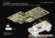 [사전 예약] PE351315 1/35 Kubelwagen Type 82 Basic Upgrade Set（For MENG VS-016)