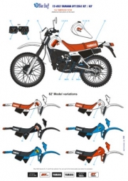 [사전 예약] 12-053 1/12 YAMAHA 125 DTLC 82' / 83' for Bandai
