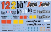 [사전 예약] SHK-D508 1/12 McLaren MP4/2C optional decal for Italeri/Portar