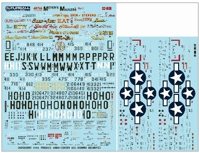 [사전 예약] FUR32-006 1/32 P-51  Meyer's Maulers PT I