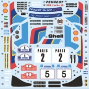 DP314	1/24 Peugeot 205 Turbo 16 WRC 1985 for Tamiya