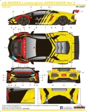 SK24207 1/24 LB-WORKS Lamborghini AVENTADOR Ver.2 Infinite