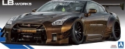 [사전 예약] AOS05591 1/24 Lamborghini LB Works Nissan R35 GT-R Type 2