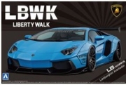 [사전 예약] AOS05989 1/24 LB-WORKS Lamborghini Aventador Ver.1