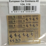 MSMA034 1/24 Ferrari Metal emblems (1/18, 1/24)
