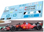 [사전 예약] TBD1103 1/20 Decals for Ferrari SF23 Conversion to Test Hamilton Fiorano 2025 TBD1103