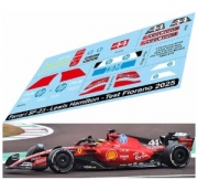 [사전 예약] TBD1078 1/24 Decals for Ferrari SF23 Conversion to Test Hamilton Fiorano 2025 TBD1078