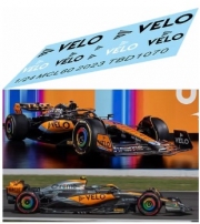 [사전 예약] TBD1070 1/24 Decals for McLaren MCL60 2023 Velo Norris Piastri TBD1070