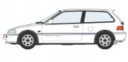 [사전 예약-8월] HSG20770 1/24 Honda Civic Si (EF3) (1987)