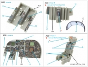 [사전 예약] QD72144 1/72  A-6E TRAM Intruder 3D-Printed & coloured Interior on decal paper (Trumpeter)